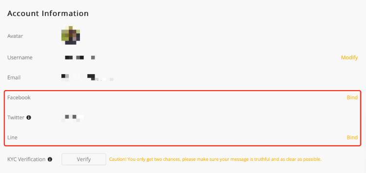 Account linking example